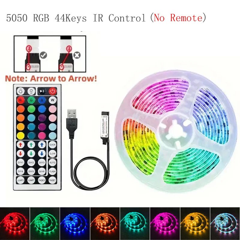 USB RGB LED Light Strip – Customizable 1-30M Length