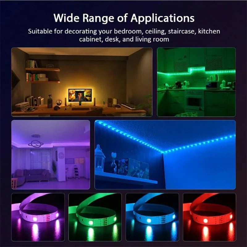 USB RGB LED Light Strip – Customizable 1-30M Length