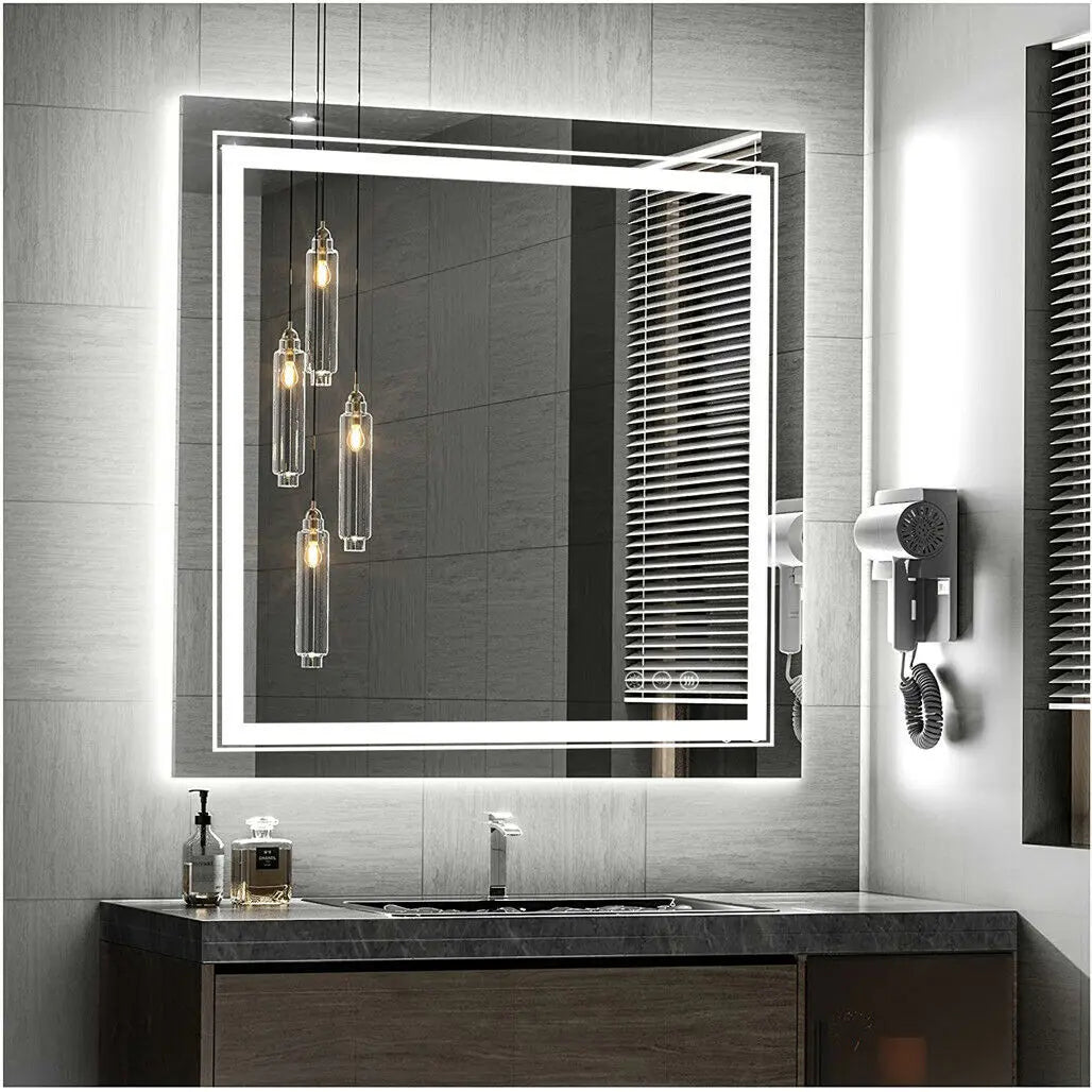 LUVODI LED Bathroom Mirror - Illuminated Elegance & Functionality