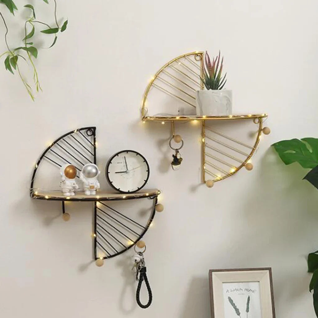 Vintage Key Rack – Elegant Wall-Mounted Hook Organizer