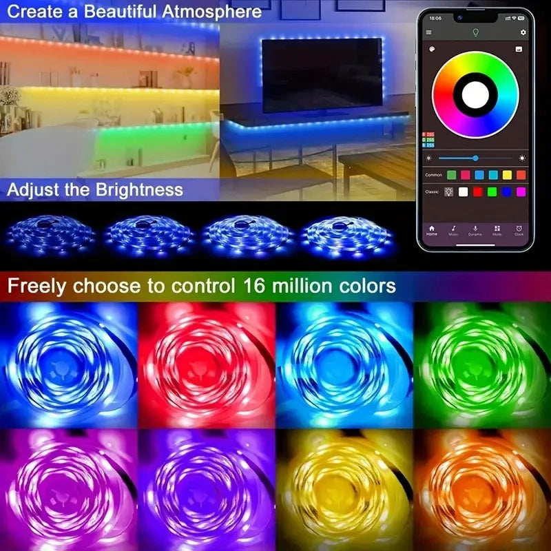 USB RGB LED Light Strip – Customizable 1-30M Length